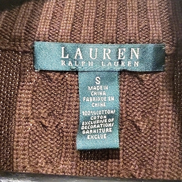 Ralph Lauren Zip-Up Sweater - Picture 3 of 4